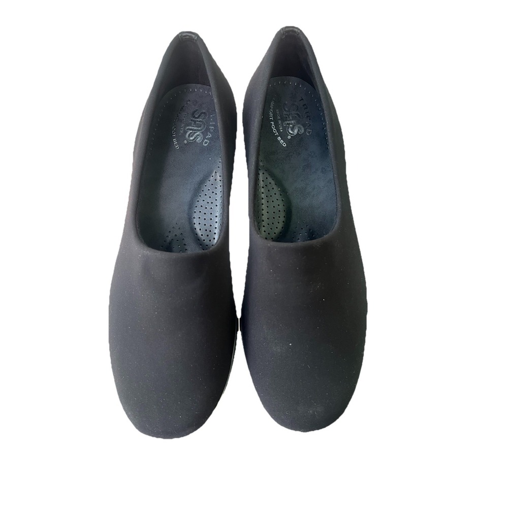 SAS tripad comfort shoes Women's Size 7W‎ Black Slip On